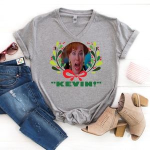 Kevin! Home Alone Christmas Shirt women's S-3XL